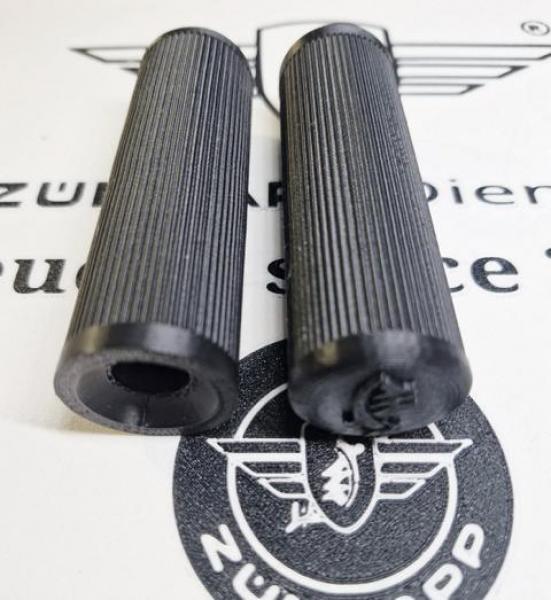 2 x Zündapp Fußrastengummi Fußrasten Gummis altes Modell 433-14.120